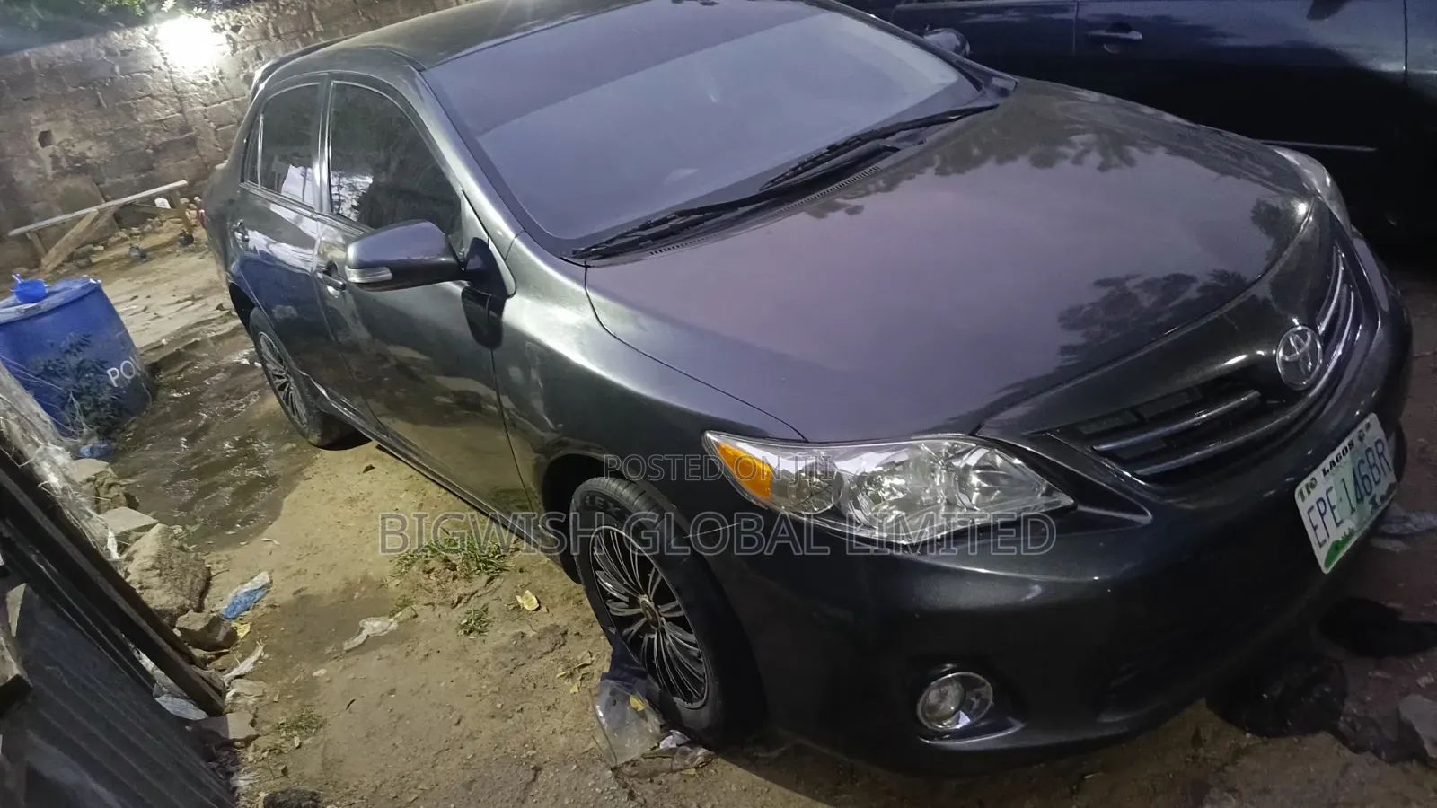 Toyota Corolla 2011 Gray