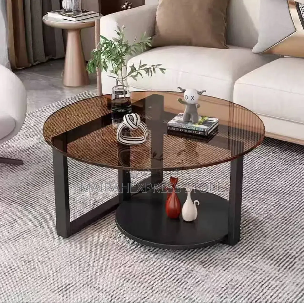 Transparent Space Saving Coffee Table T361