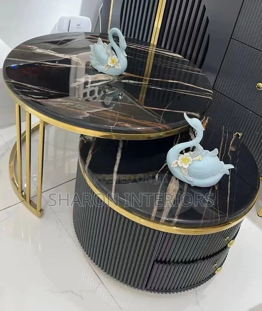 2in1 Center Table With Drawer 2