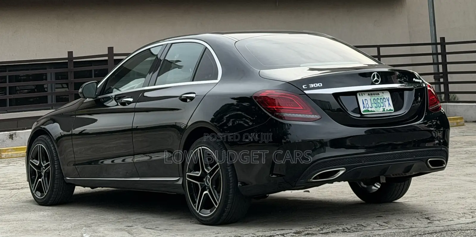 Mercedes-Benz C300 Sport 4Matic Sedan AWD (2.0L 4cyll 7A) 2016 Black