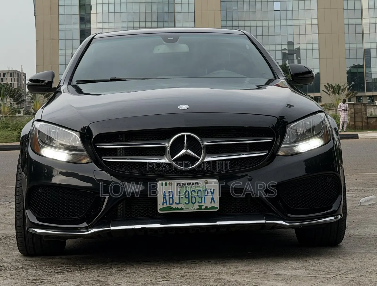 Mercedes-Benz C300 Sport 4Matic Sedan AWD (2.0L 4cyll 7A) 2016 Black