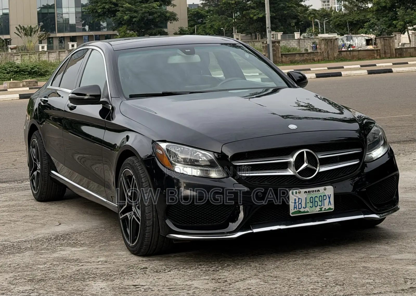 Mercedes-Benz C300 Sport 4Matic Sedan AWD (2.0L 4cyll 7A) 2016 Black