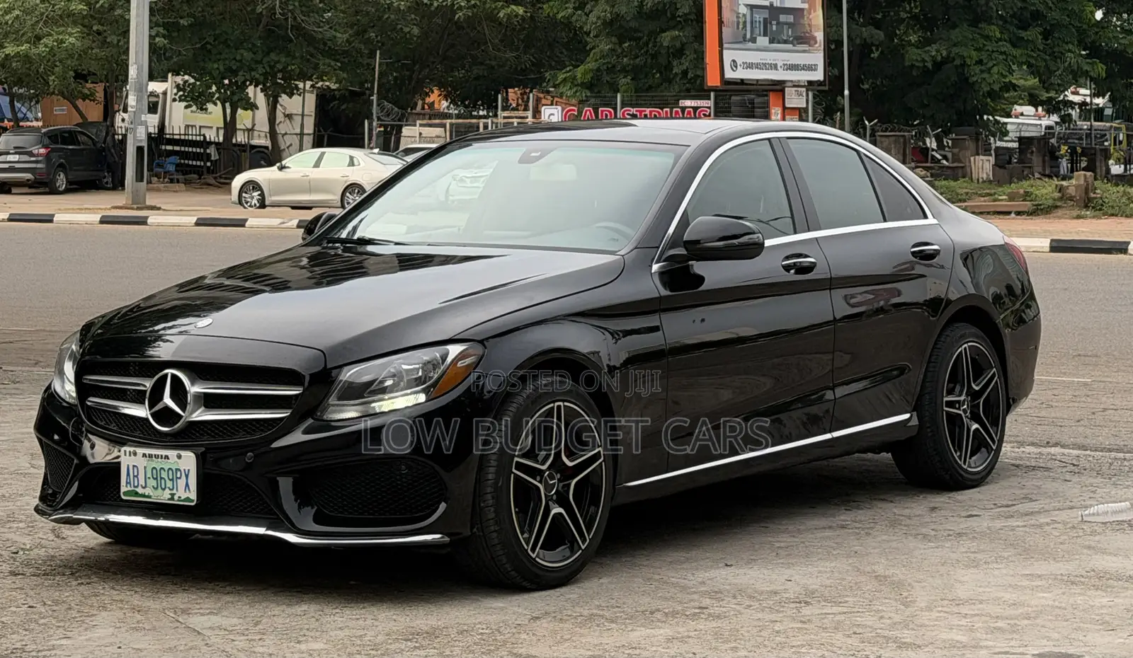 Mercedes-Benz C300 Sport 4Matic Sedan AWD (2.0L 4cyll 7A) 2016 Black