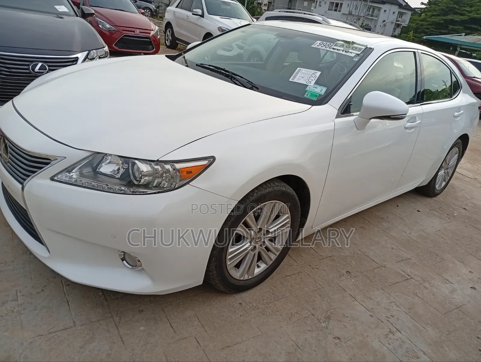 Lexus ES 2014 White