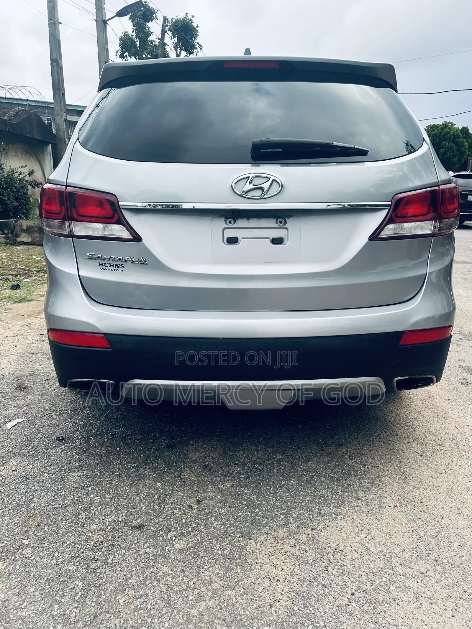 Hyundai Santa Fe SE AWD 2017 Silver