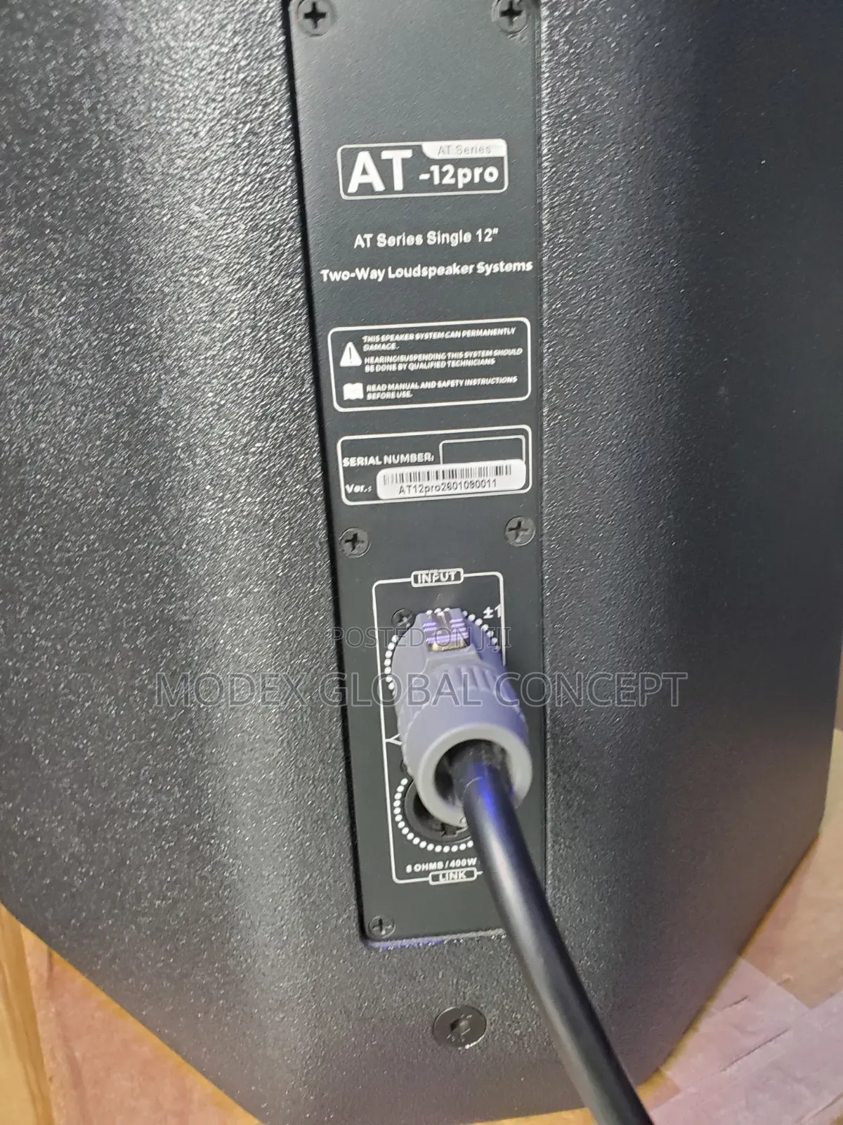 At-Pro Speaker Is a Passive Two-Way Loudspeaker