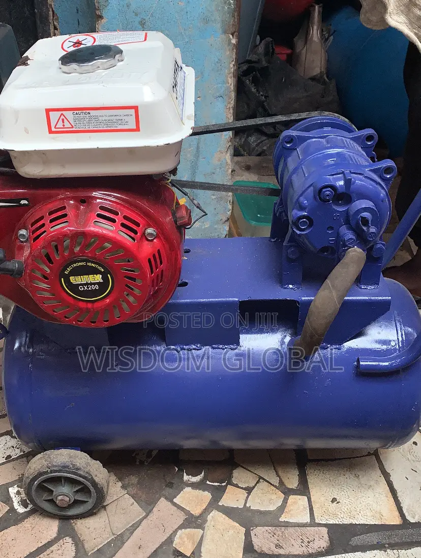 Original 50l Air Compressor With Engine