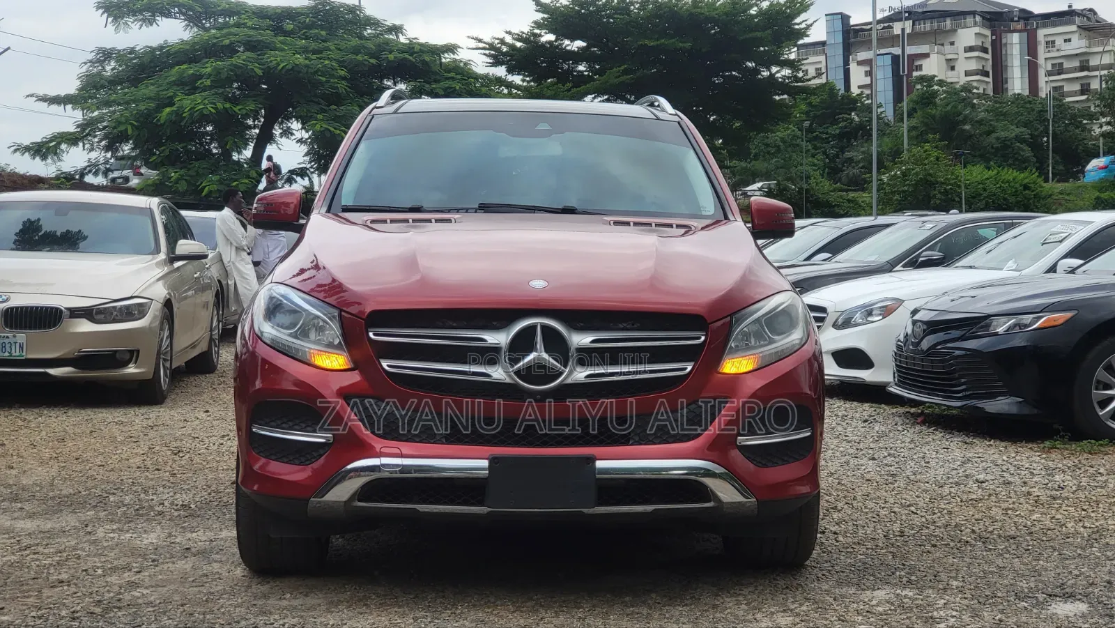 Mercedes-Benz GLE-Class 2016 Red