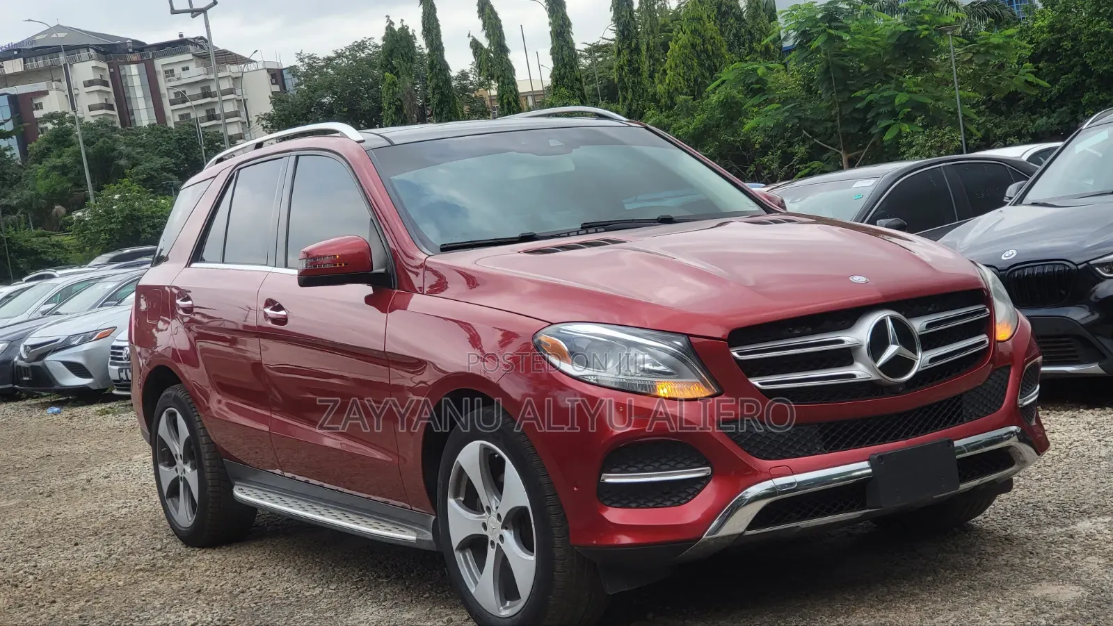 Mercedes-Benz GLE-Class 2016 Red