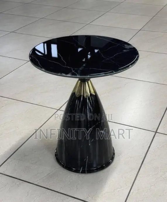 New Sleek Marble Side Stool.