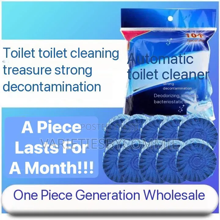 The Blue Radiance Toilet Cleaner Freshener 10 In1