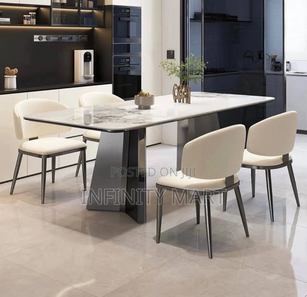 6 Seater Dining Set Classic Luxe