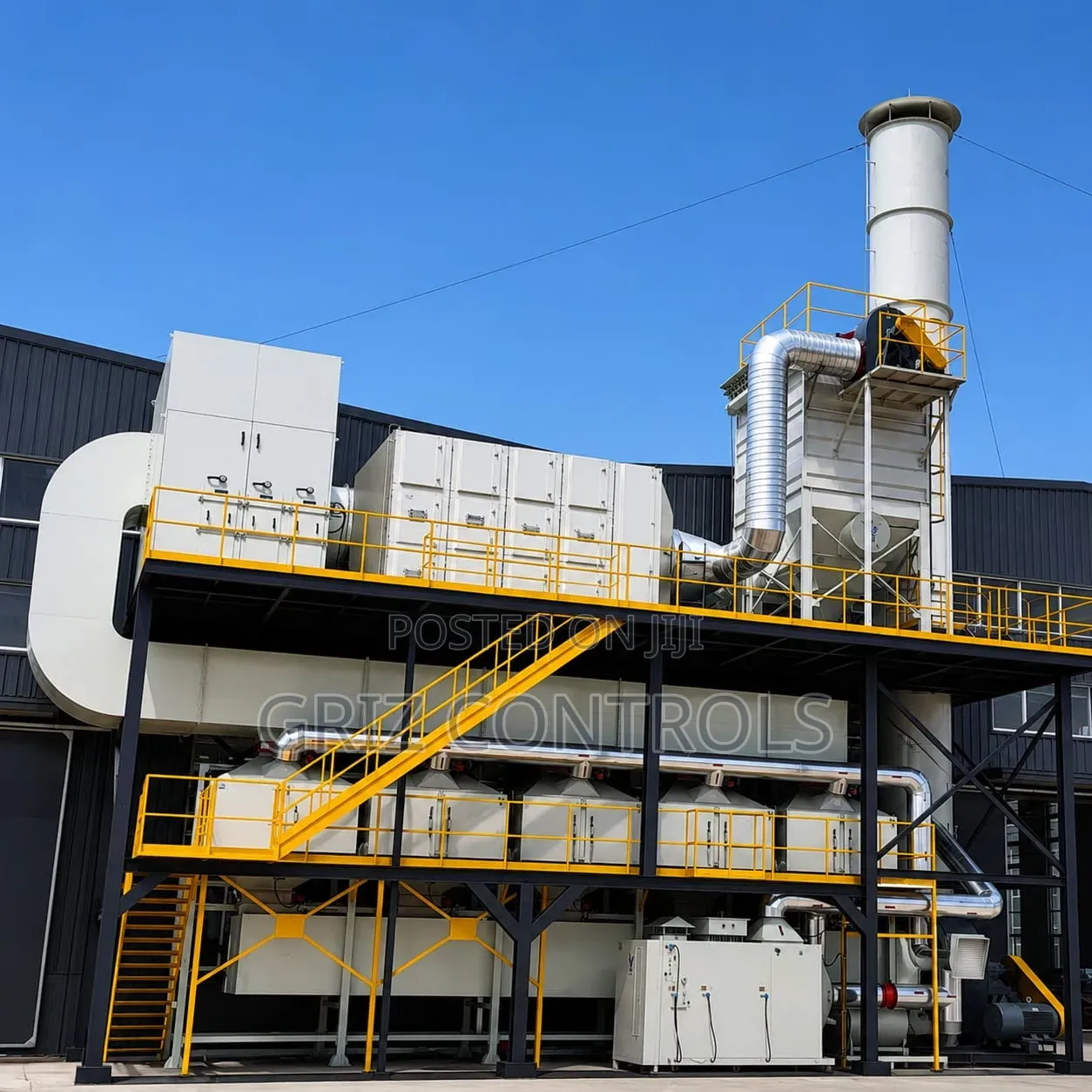 GRIZ CONTROLS Activated Carbon Adsorption Box | Voc Air Filter System