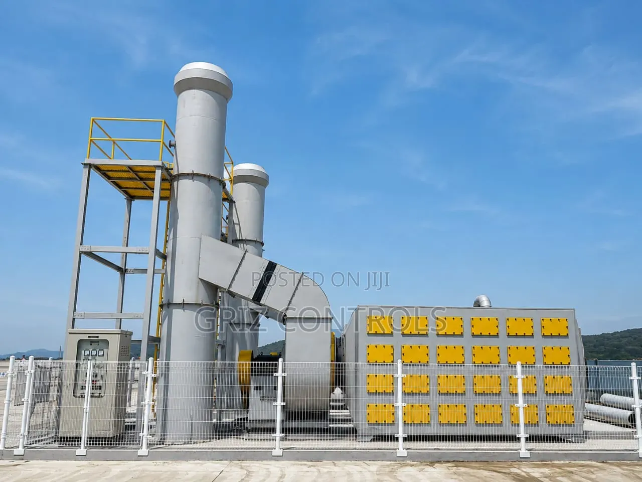GRIZ CONTROLS Activated Carbon Adsorption Box | Voc Air Filter System