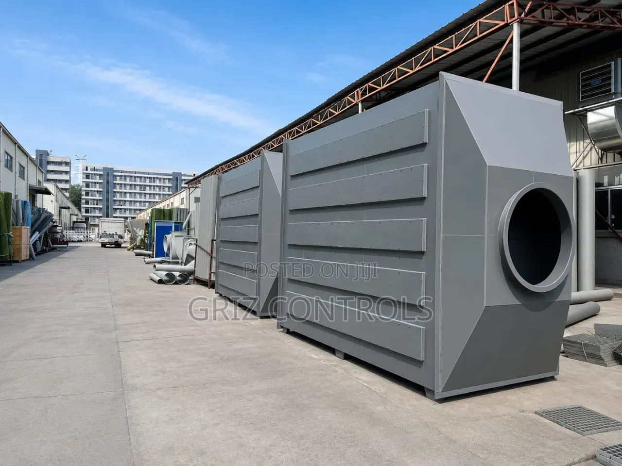 GRIZ CONTROLS Activated Carbon Adsorption Box | Voc Air Filter System