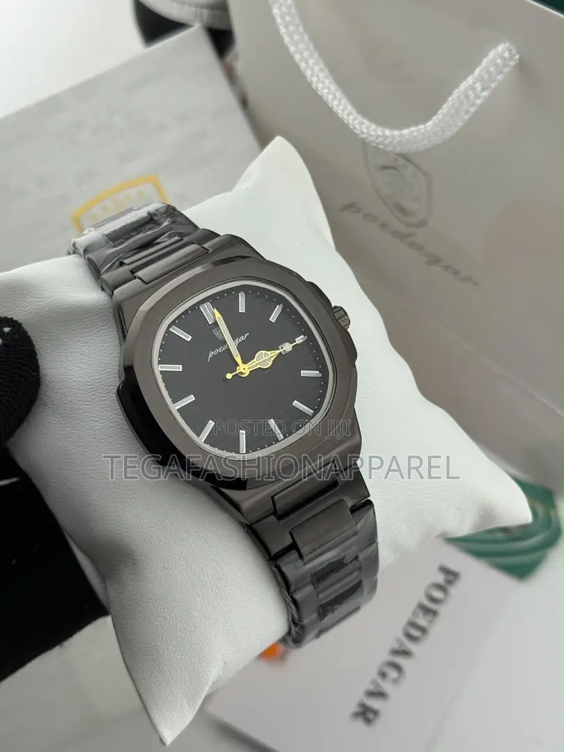 Poedagar Cubit-Style Chain Men's Watch