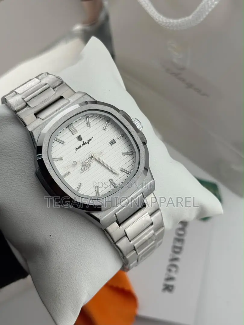 Poedagar Cubit-Style Chain Men's Watch