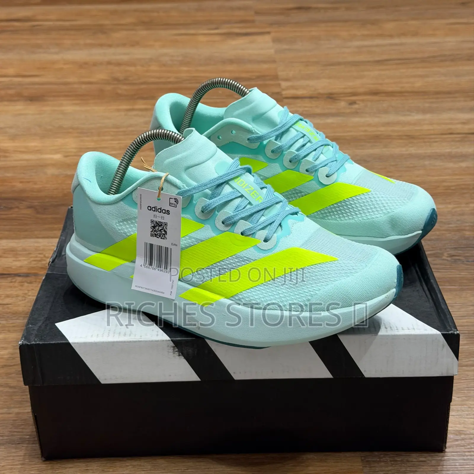 Adidas Adizero Evo Sl Flash Aqua Lucid Lemon SNKS