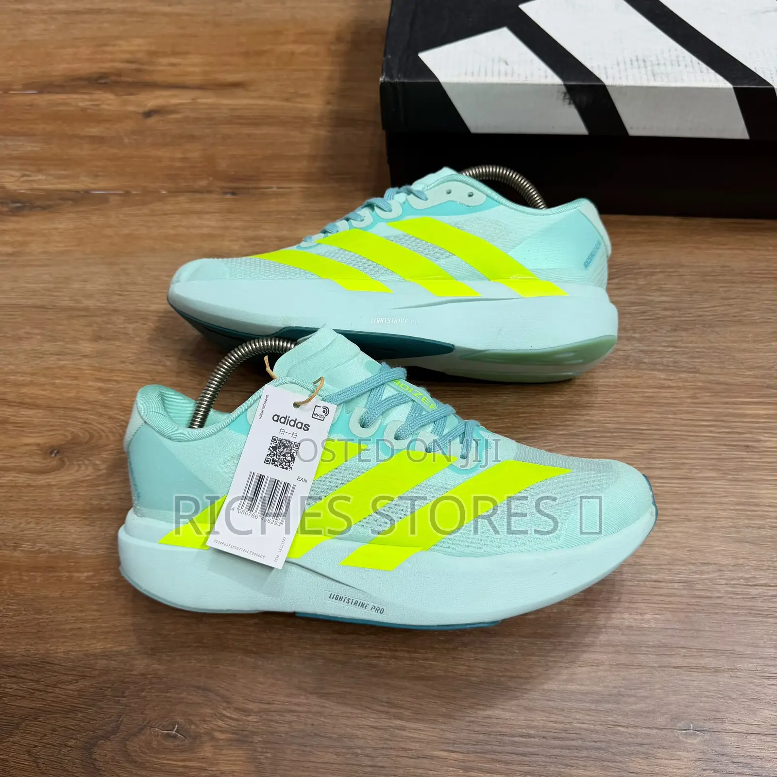 Adidas Adizero Evo Sl Flash Aqua Lucid Lemon SNKS