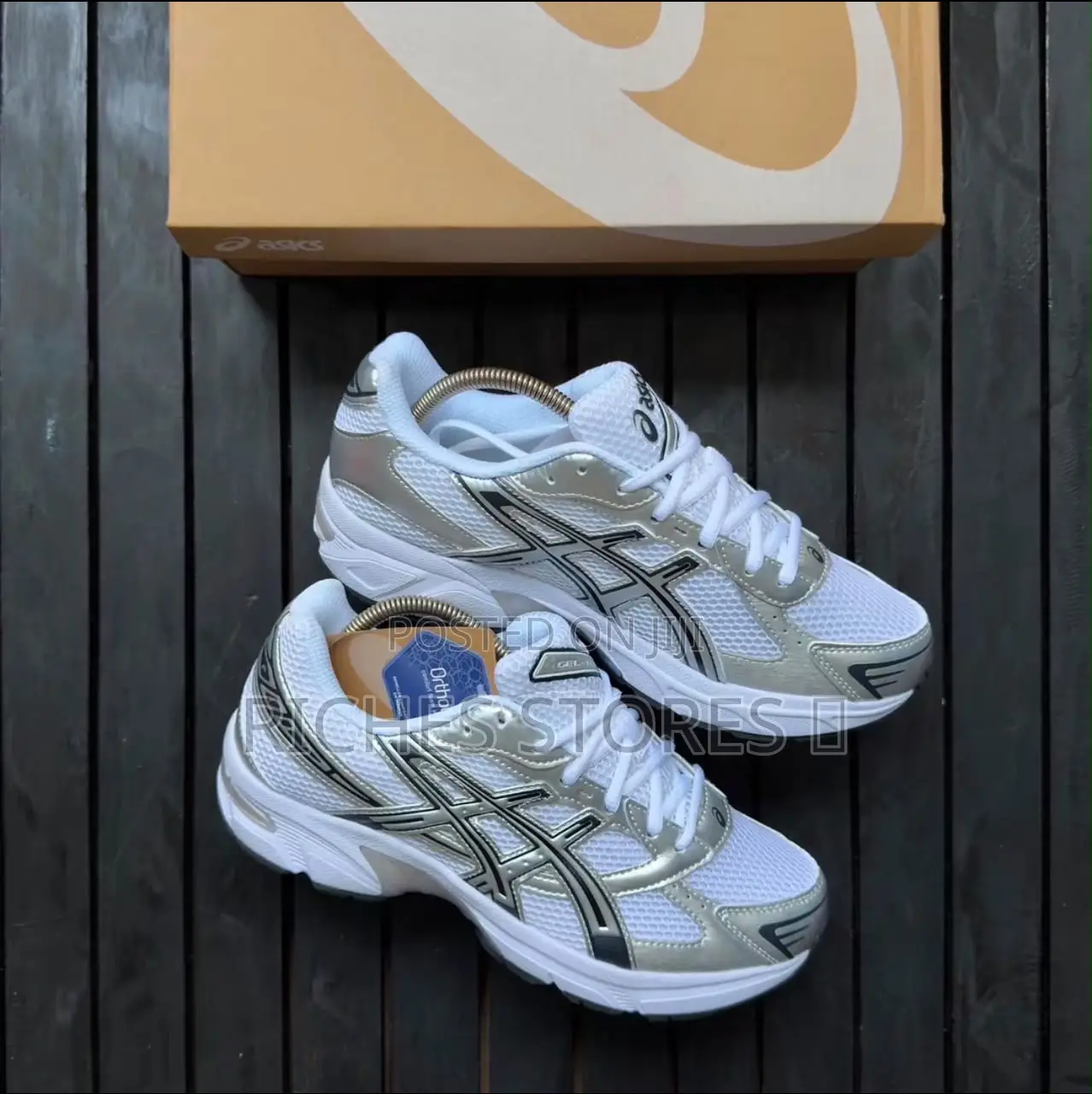 Asics Gel 1130 White Pure Silver♡