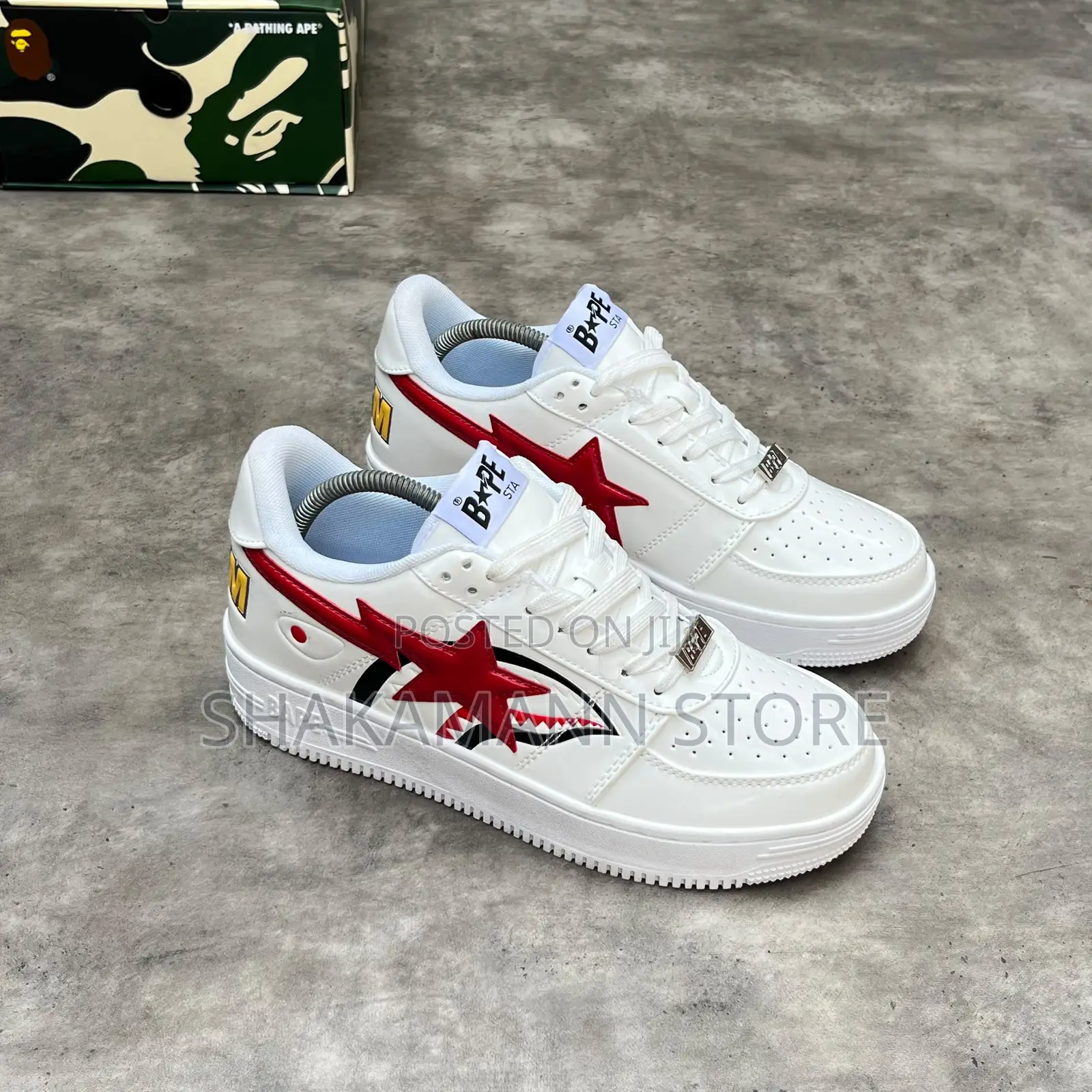 Bathing Ape Bapesta Shark Ajah