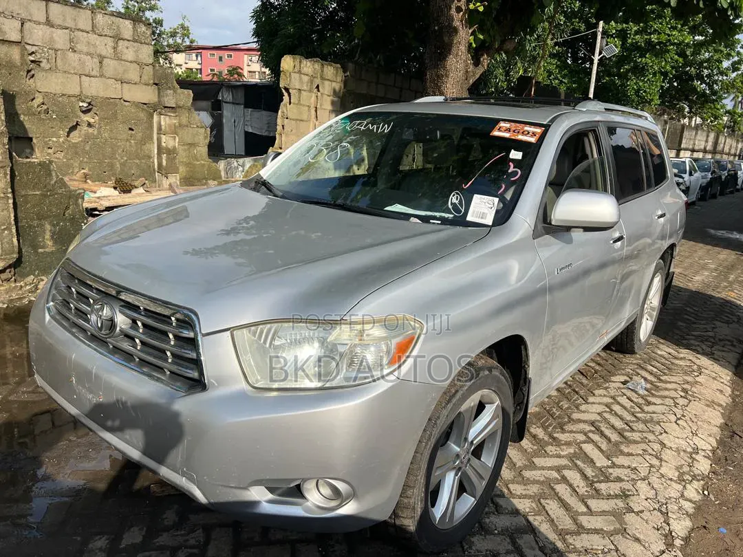 Toyota Highlander Limited 2008 Silver