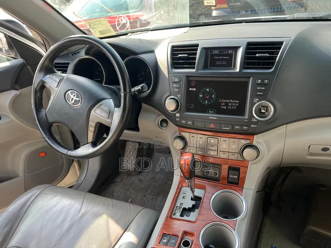 Toyota Highlander Limited 2008 Silver