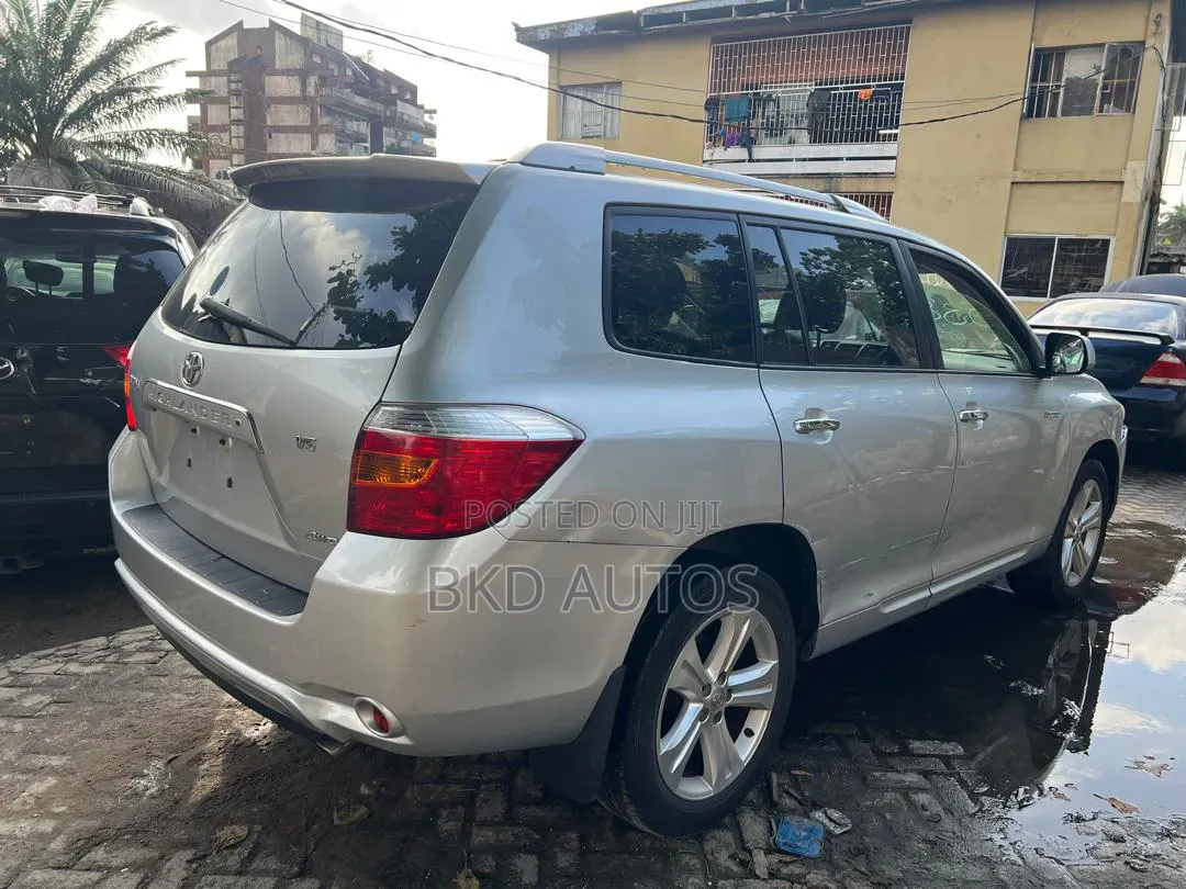 Toyota Highlander Limited 2008 Silver