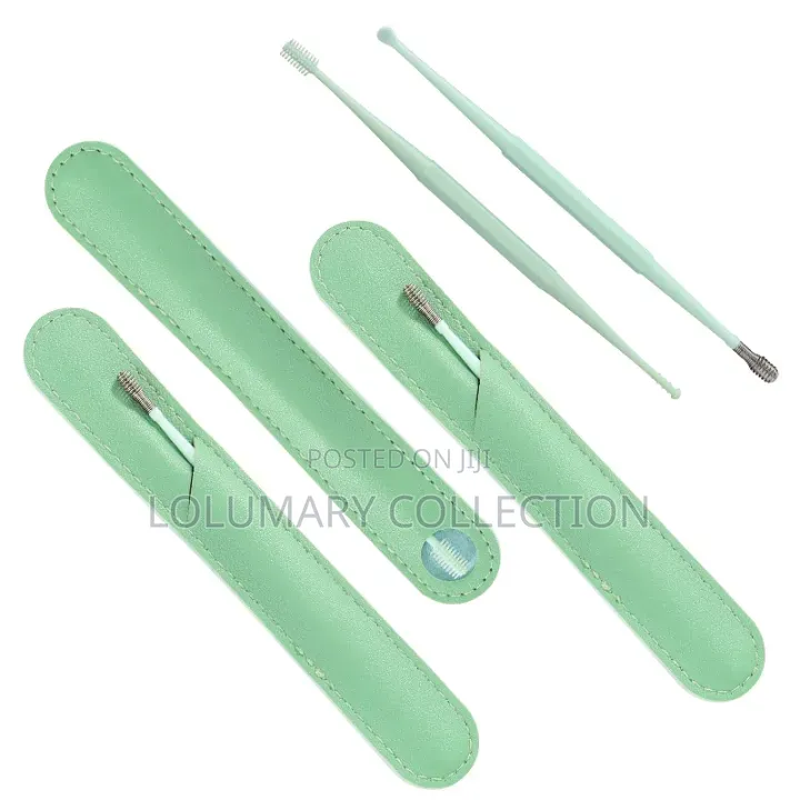 2-in-1 Ear Cleaner Tool Reusable Ear Wax Remover Cleaning Kit