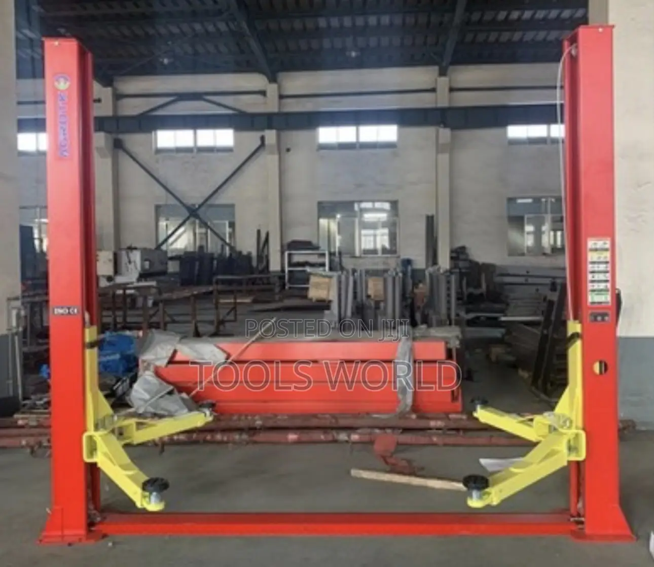 4 Ton Floor Plate Hydraulic 2 Post Car Lift for Garage