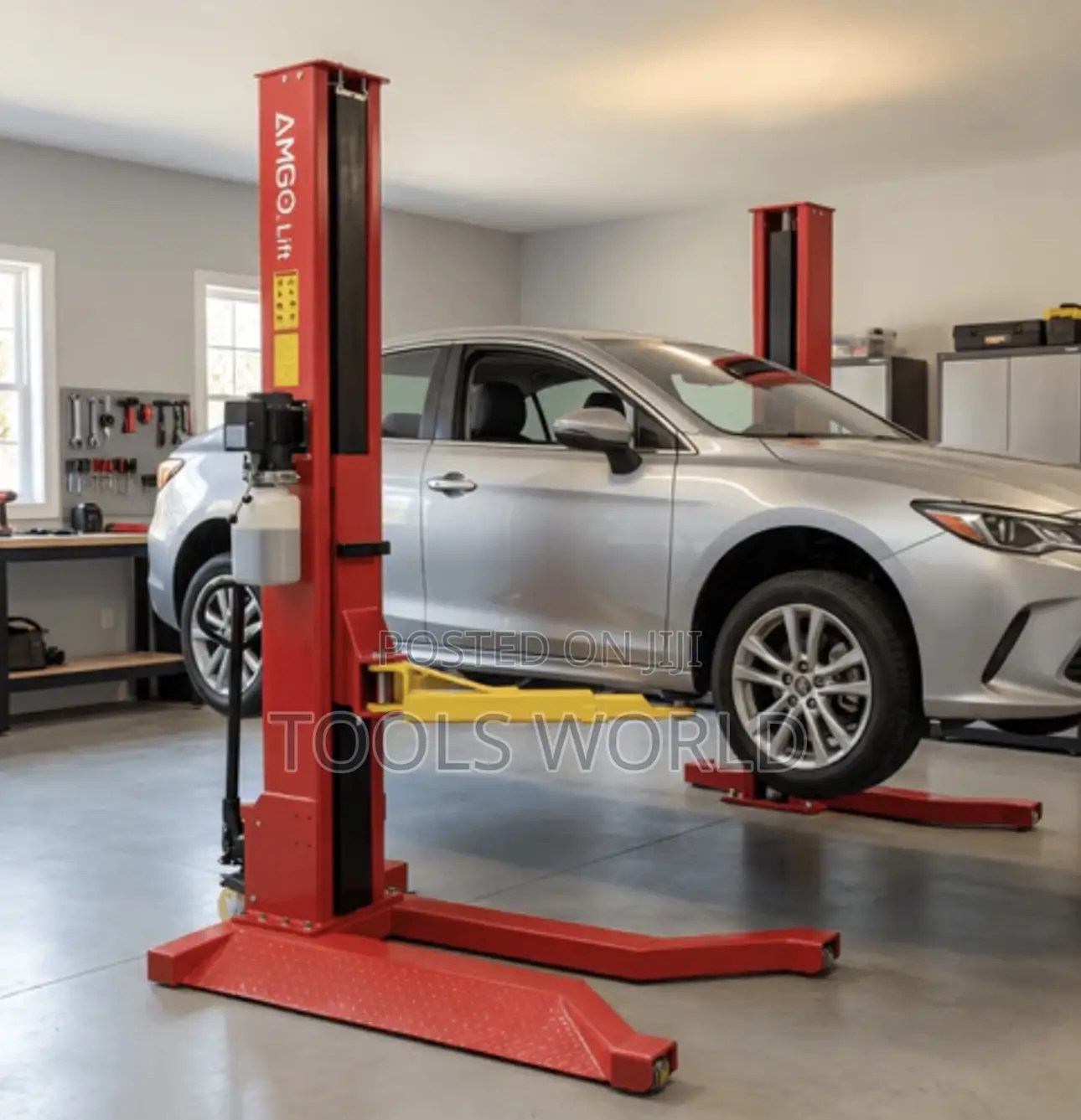 4 Ton Floor Plate Hydraulic 2 Post Car Lift for Garage