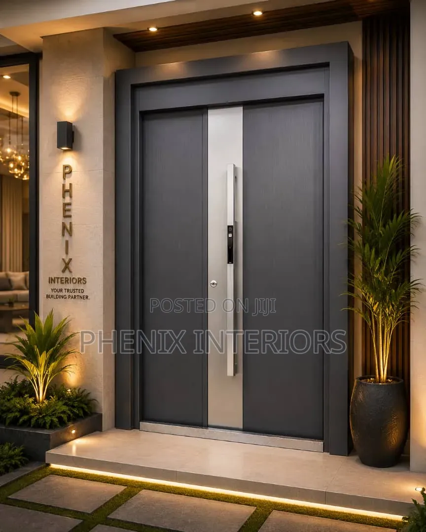 4ft + 7ft Turkey Security Door With Smart Lock