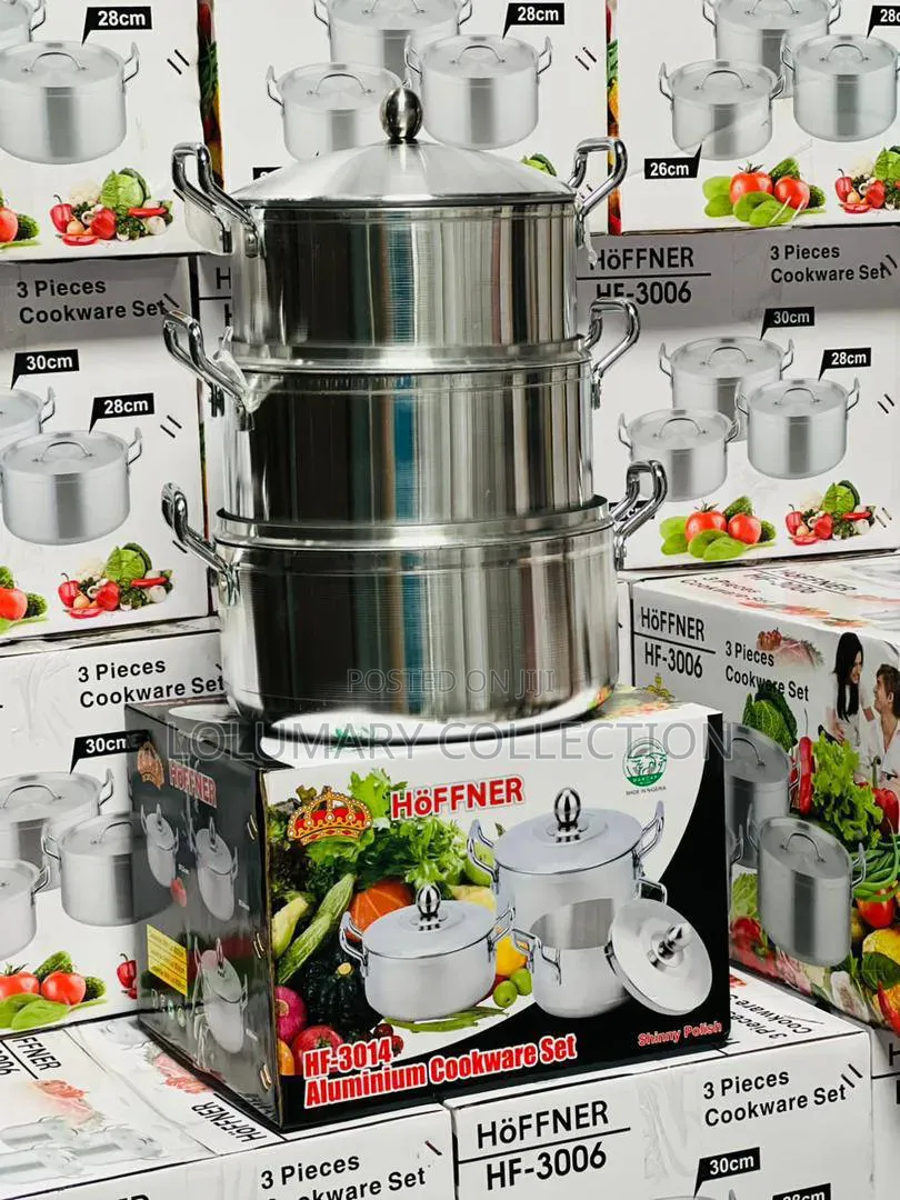 Hf3014 Hoffner Aluminium Pot Set Non-Stick Cookware Set