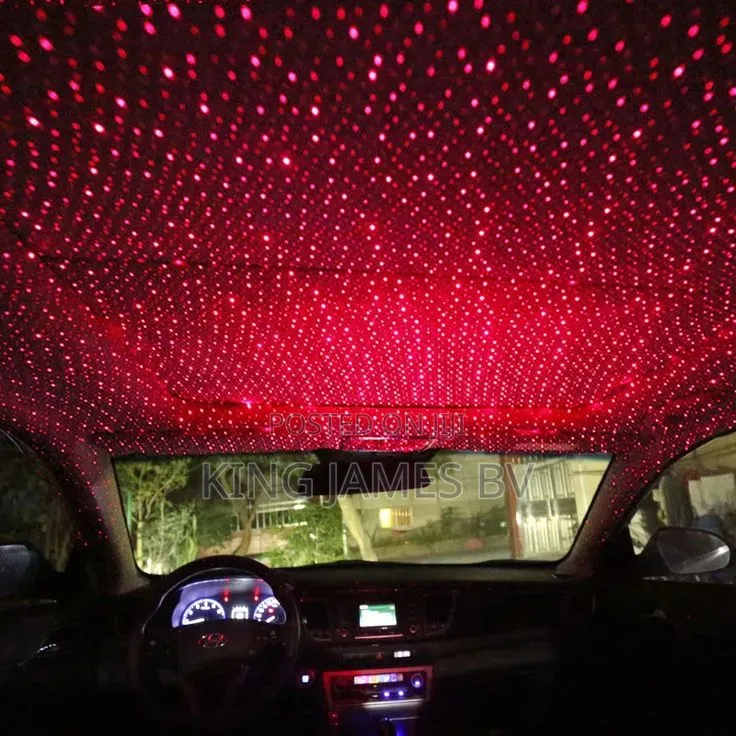 Star Light Car Charger Ambient Light Projector – Galaxy Mood Lighting