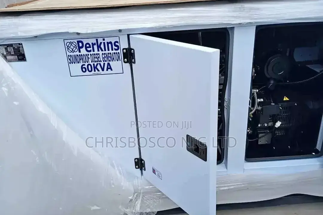Brand New 60kva Perkins Soundproof Diesel Generator