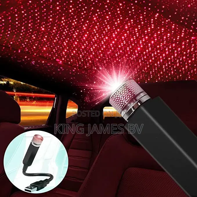 Mini Star Projector Car Light – Luxury Driving Ambience