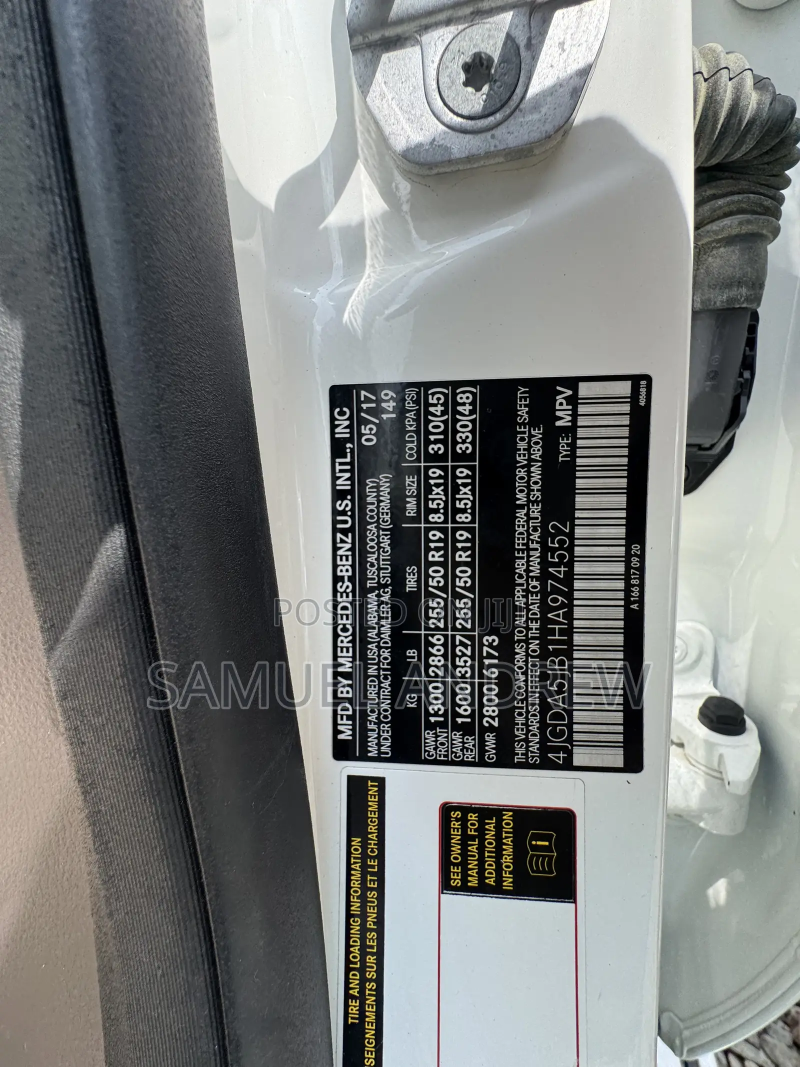 Mercedes-Benz GLE-Class GLE 350 2017 White