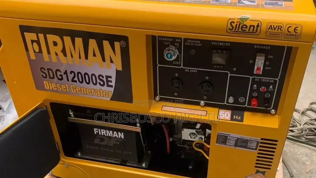 Brand New Firman Sdg12000se Diesel Generator