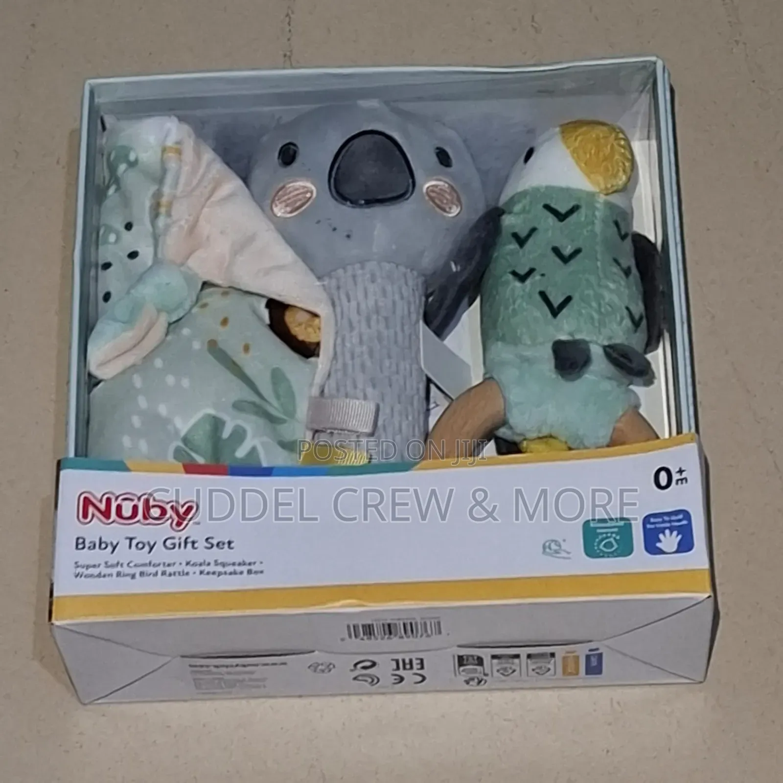 Nuby Animal Adventures Baby Toy Gift Set