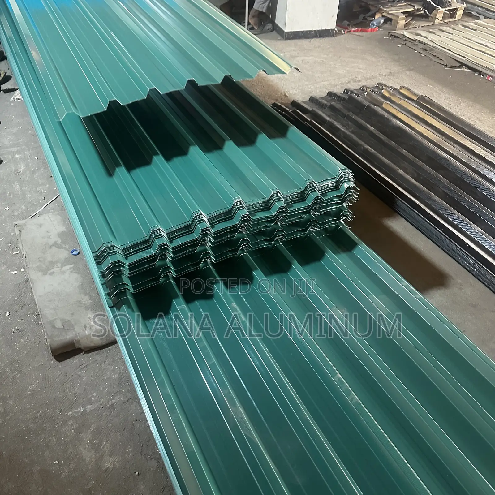 0.55mm Bush Green Tower Aluminium (Queensway)