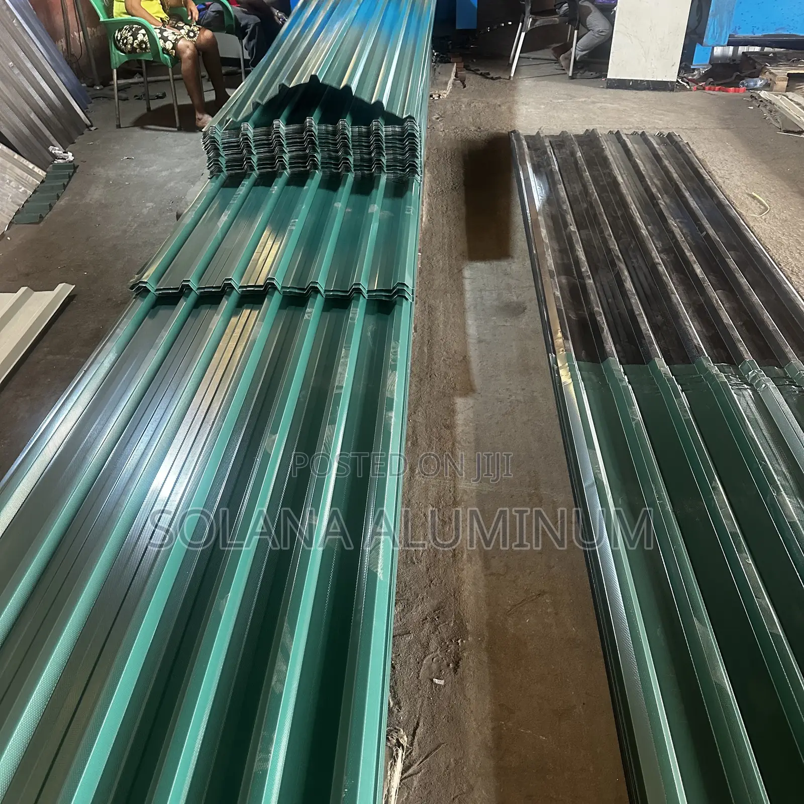 0.55mm Bush Green Tower Aluminium (Queensway)