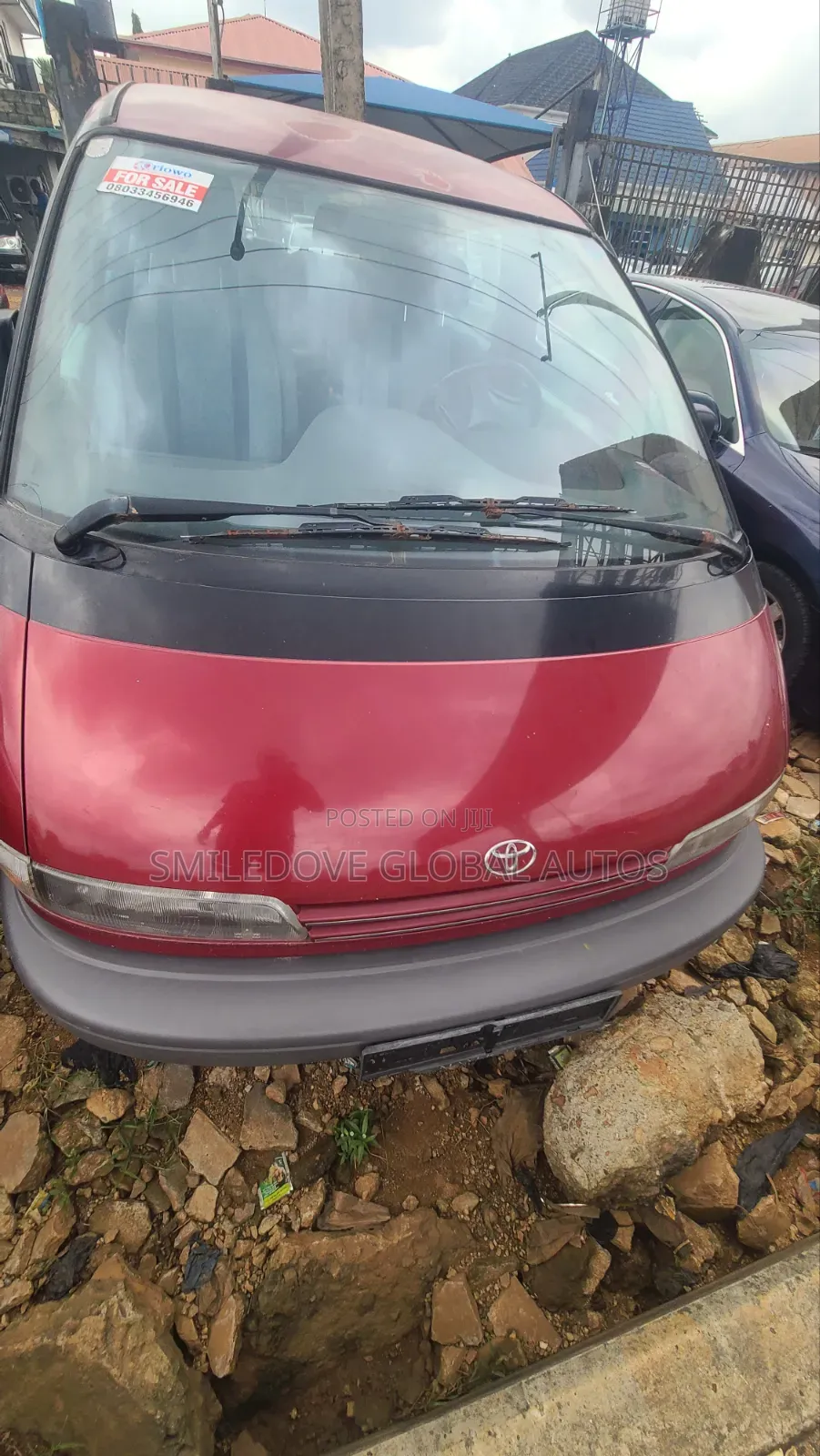 Toyota Previa 2000 Red