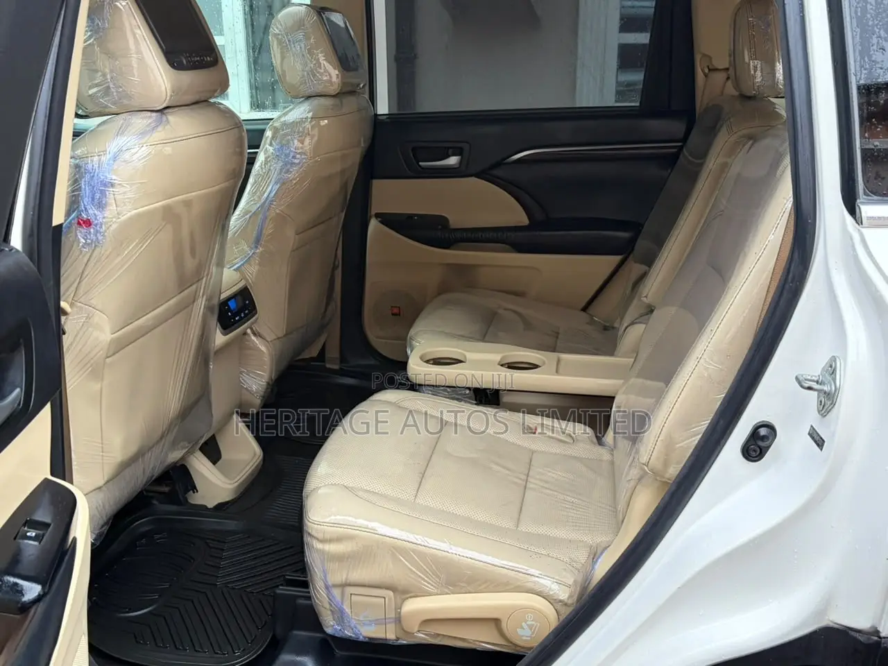 Toyota Highlander Limited 4dr SUV (3.5L 6cyl 6A) 2015 White