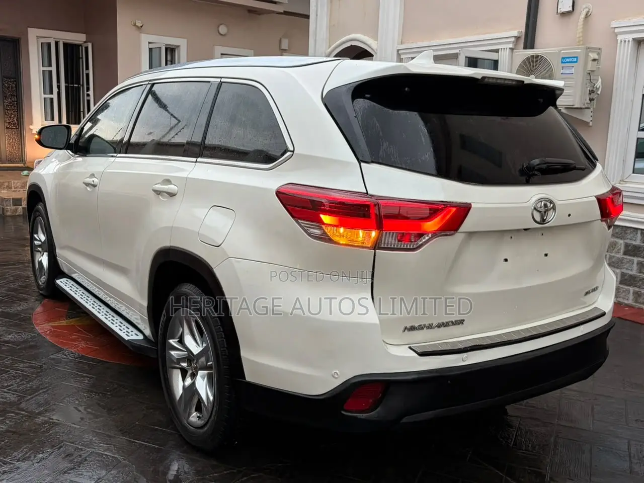 Toyota Highlander Limited 4dr SUV (3.5L 6cyl 6A) 2015 White