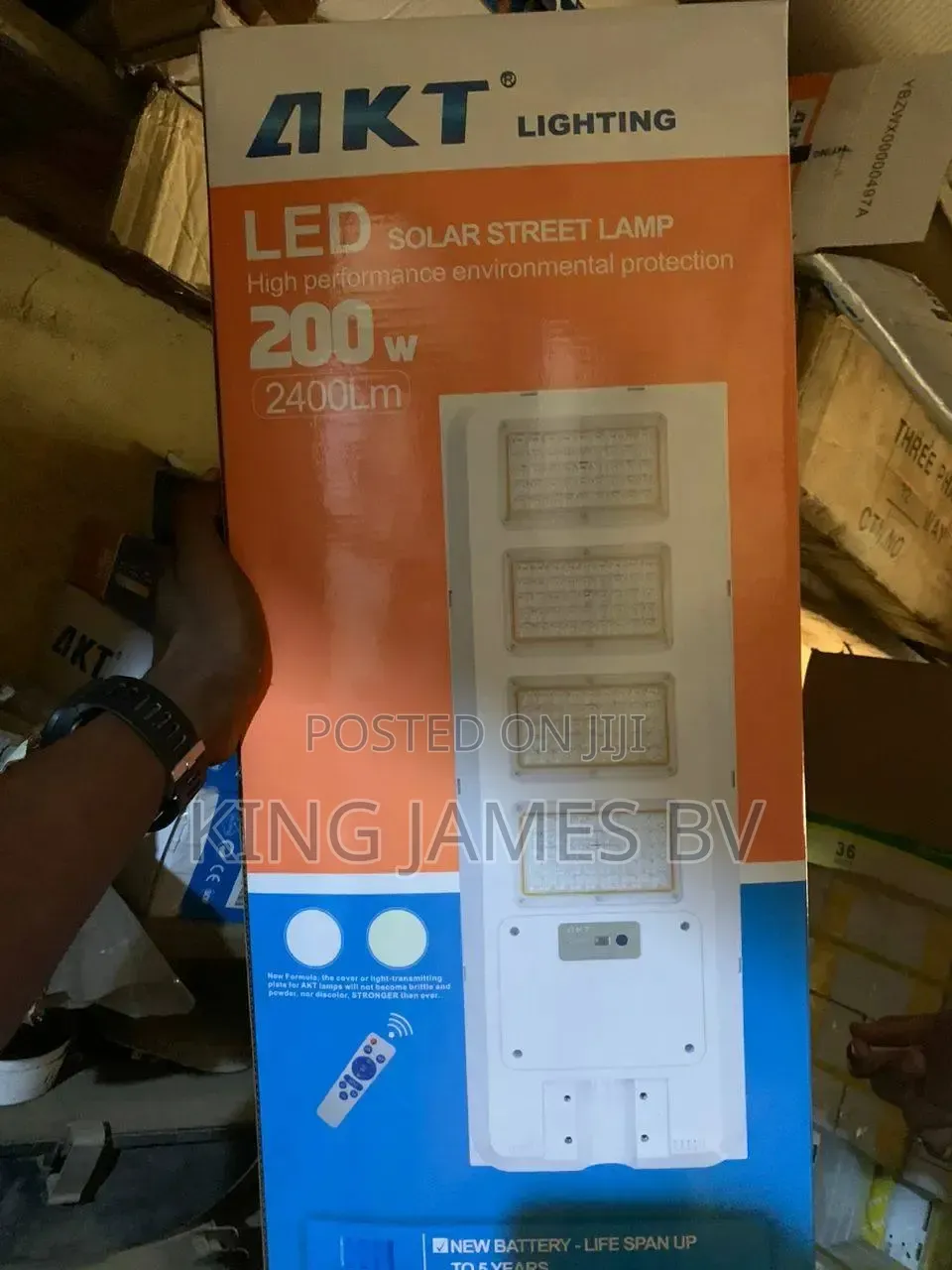 200 W Akt Led Solar Street Light – Bright Cost-saving Outdoor Light