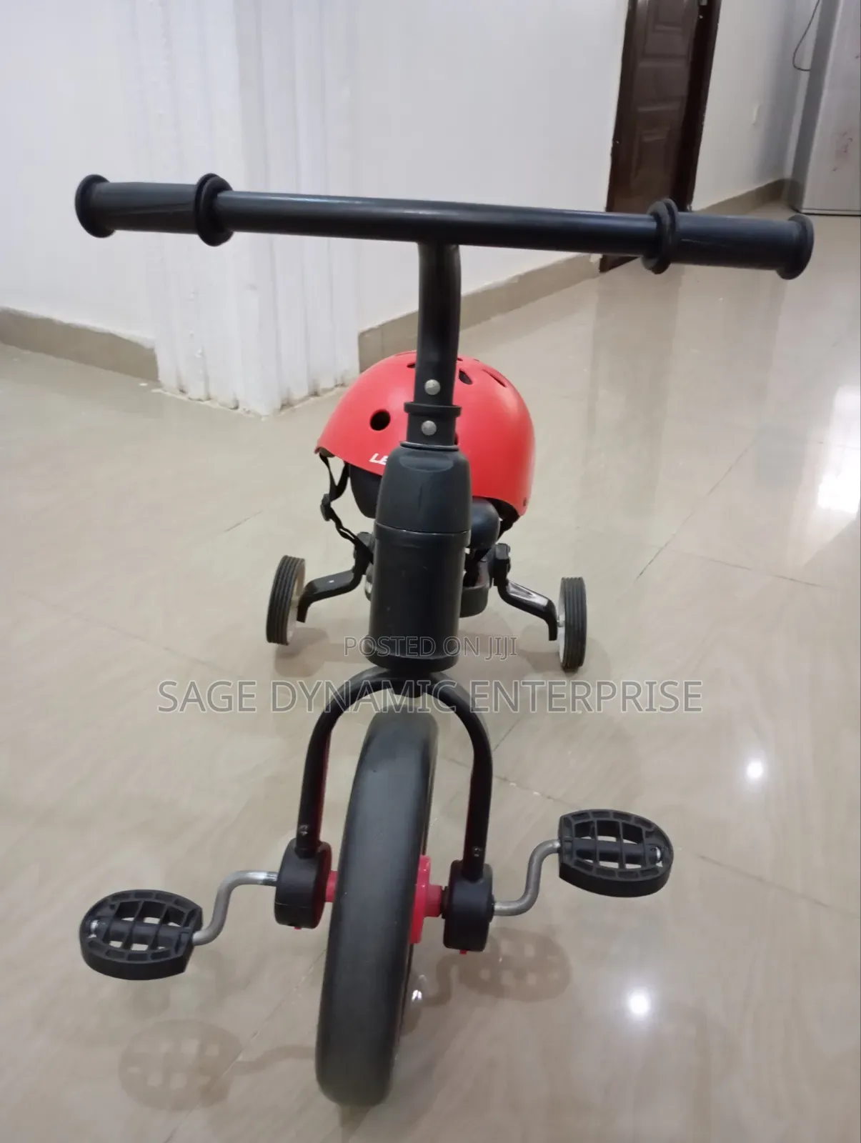 Balance Bike And Safety Helmet