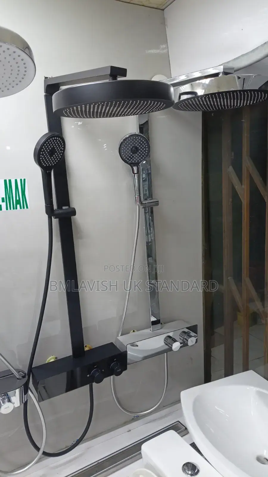 Executive England Standing Shower Mixer Set