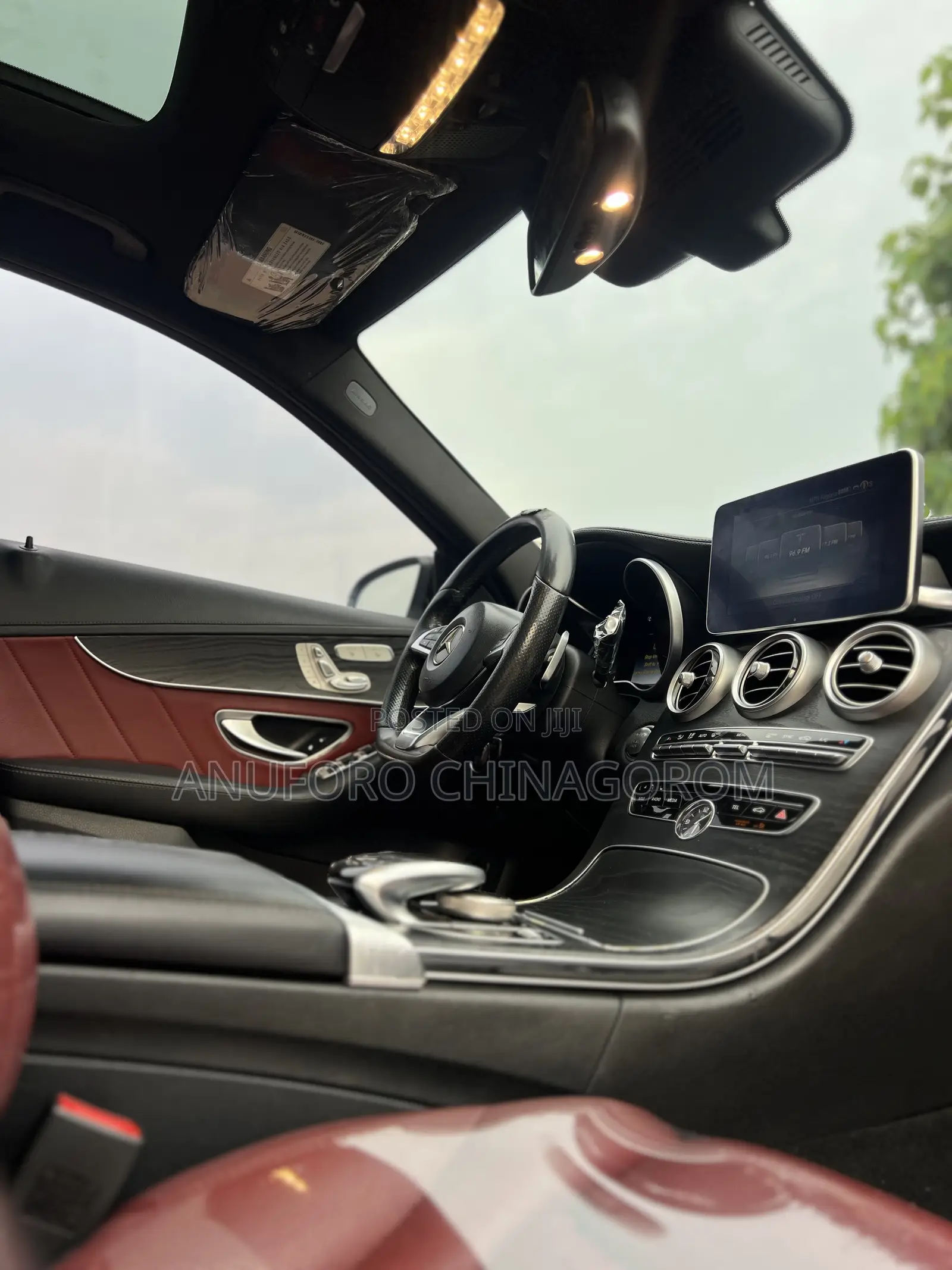 Mercedes-Benz C400 4Matic AWD Sedan (3.0L V6 7A) 2015 Black