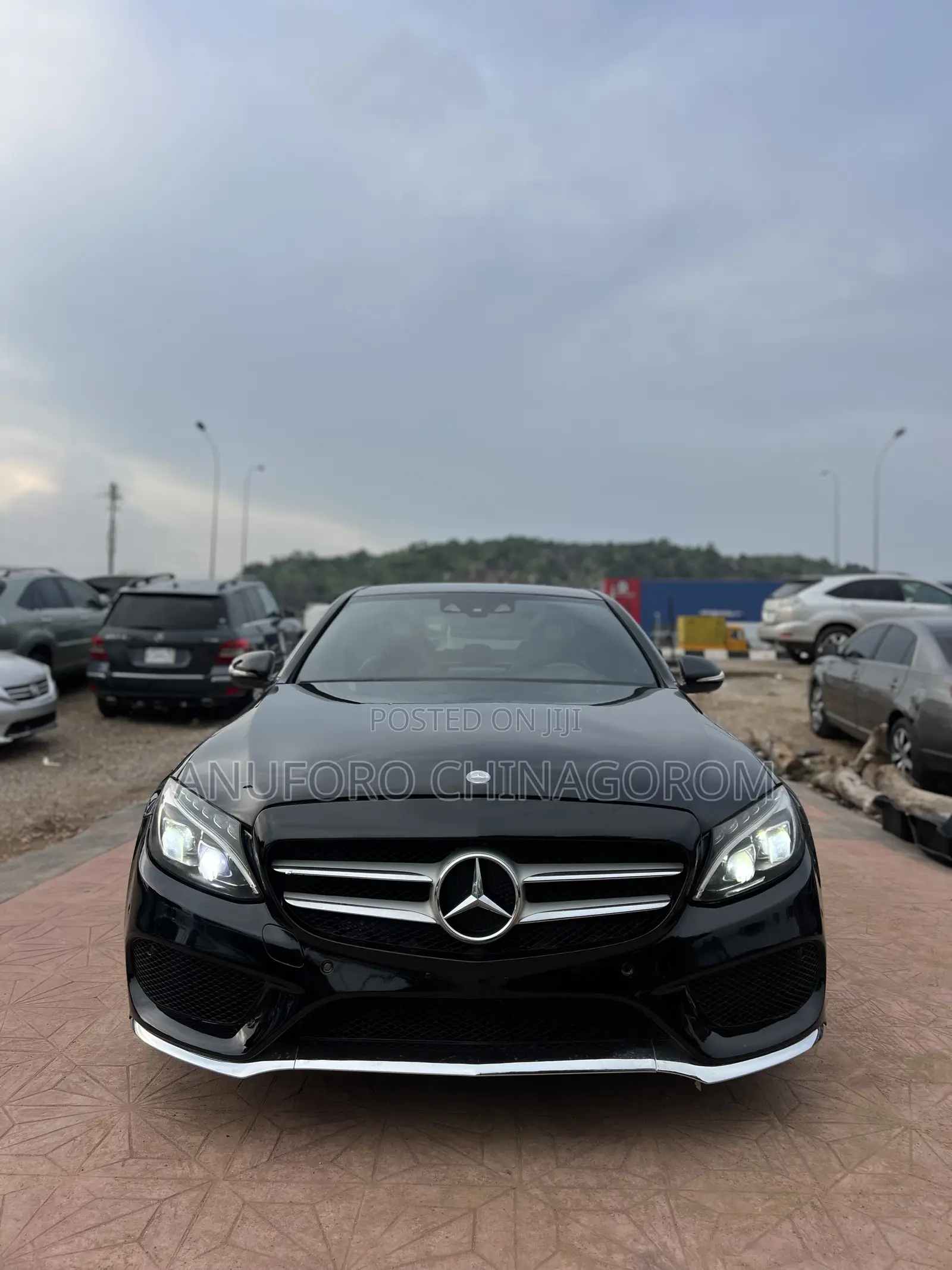 Mercedes-Benz C400 4Matic AWD Sedan (3.0L V6 7A) 2015 Black