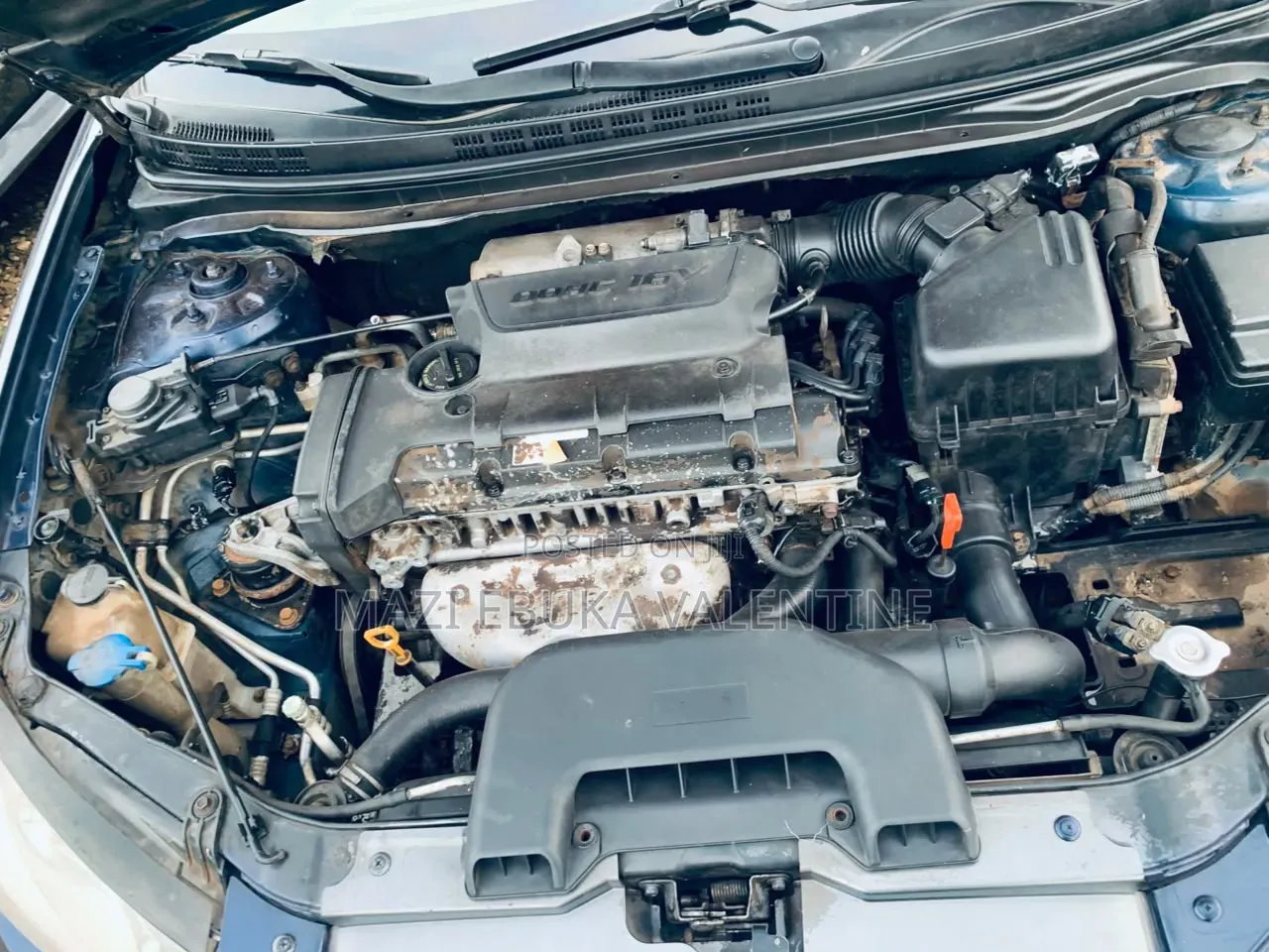 Hyundai Elantra 2008 Blue